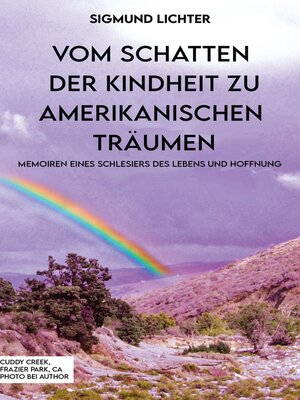 cover image of VOM SCHATTEN DER KINDHEIT ZU AMERIKANISCHEN TRÄUMEN